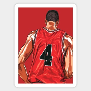 Slam Dunk Akagi Takenori vector Sticker